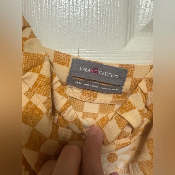 Urban Outfitters Lumi Daisy Check Print Dress - Picture 6 of 11